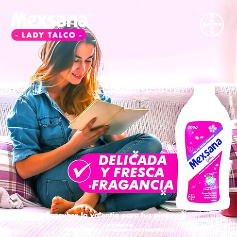 Mexsana Lady Foot Powder, Soft Floral Scent, 300gr in Kuwait