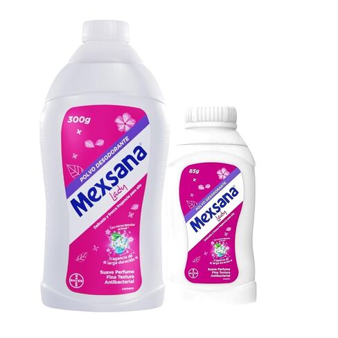Mexsana Lady Foot Powder, Soft Floral Scent, 300gr + 85gr Combo Pack (385gr) in Kuwait
