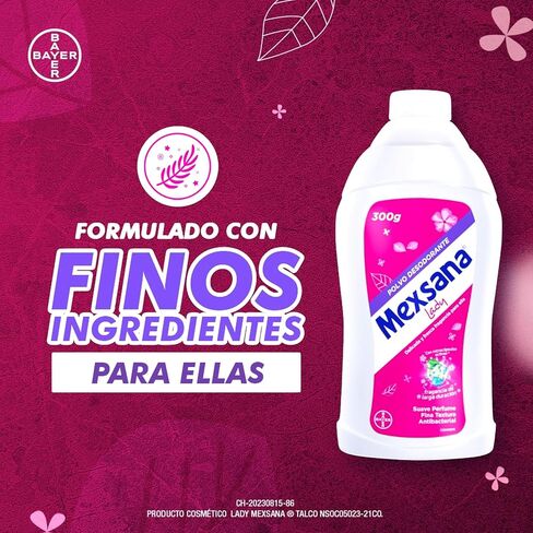 Mexsana Lady Foot Powder, Soft Floral Scent, 300gr + 85gr Combo Pack (385gr) in Kuwait