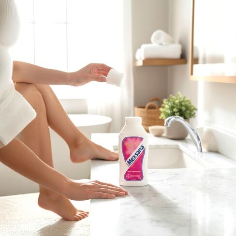 Mexsana Lady Foot Powder, Soft Floral Scent, 300gr + 85gr Combo Pack (385gr) in Kuwait