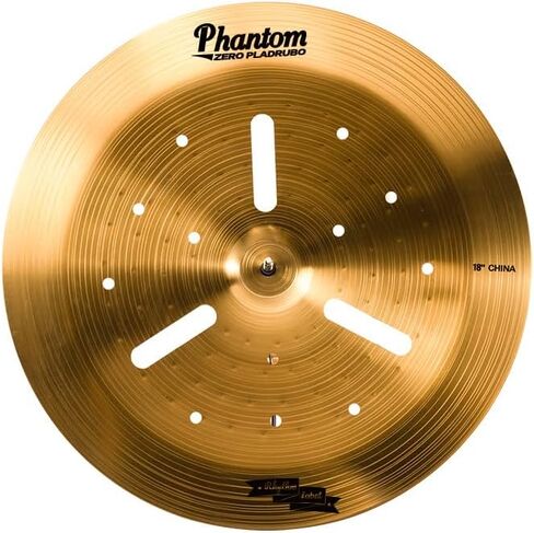 صنج تراش سبلاش آند تراش كراش، 10 بوصة / 18 بوصة، صنج ذو تأثير معدني متين، لمسة نهائية سوداء أو ذهبية، تسوس سريع للهجوم القصير لمجموعة الطبل (أسود، 10 بوصة) in Kuwait