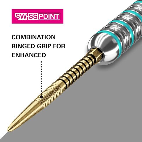 سهام الهدف بنقاط سويسرية، أطراف رمي السهام ذات النقاط السويسرية النارية (مجموعة من 3 قطع) 40 مم، ذهبي | تغيير نقاط السهام، وإكسسوارات السهام الاحترافية in Kuwait