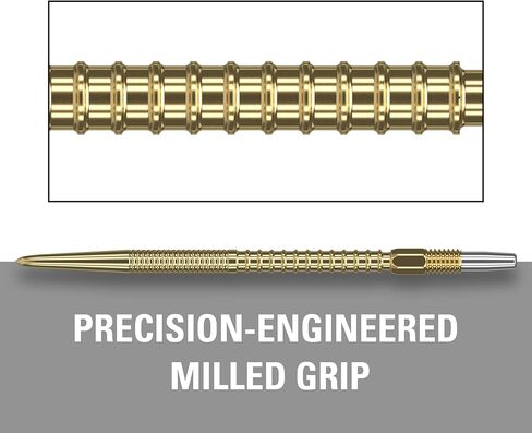 سهام الهدف بنقاط سويسرية، أطراف رمي السهام ذات النقاط السويسرية النارية (مجموعة من 3 قطع) 40 مم، ذهبي | تغيير نقاط السهام، وإكسسوارات السهام الاحترافية in Kuwait