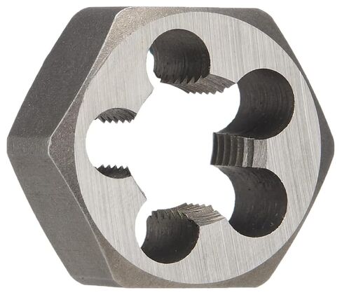 Drill America - DWTHX1147 1-1/4"-7 Carbon Steel Hex Rethreading Die, DWT Series in Kuwait