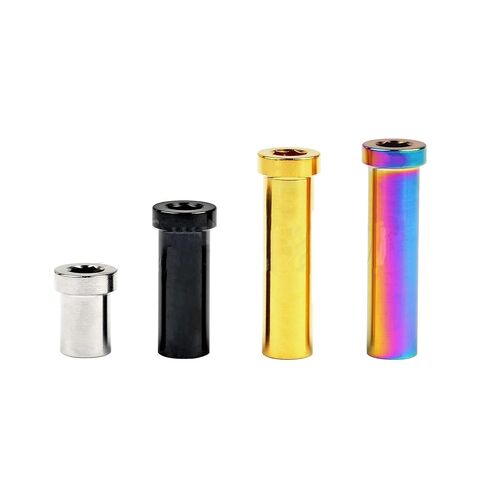 Titanium Ti GR5 Recessed Bicycle Brake Bolts Clamp Nut 13mm 15mm 17mm 23mm 25mm 31.5mm 33mm 35mm for MTB/Road Bike(Titanium,23mm) in Saudi Arabia