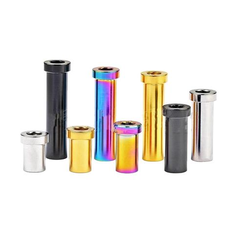 Titanium Ti GR5 Recessed Bicycle Brake Bolts Clamp Nut 13mm 15mm 17mm 23mm 25mm 31.5mm 33mm 35mm for MTB/Road Bike(Titanium,23mm) in Saudi Arabia