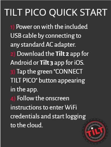 محول Tilt Pico WiFi لمقياس السوائل المائل، بلوتوث إلى جسر WiFi، جهاز تسجيل سحابي مع تخزين لمدة شهرين، متوافق مع ألوان إمالة متعددة in Kuwait