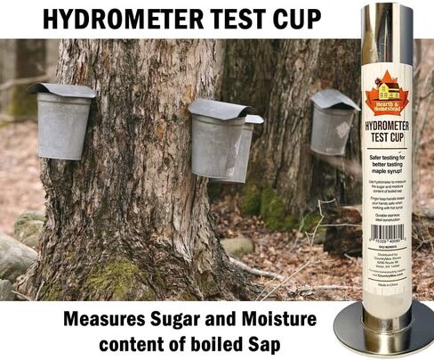 CountryMax Sap Hydrometer Test Cup for Measuring Sugar and Moisture Content, Maple Syrup Making in Kuwait