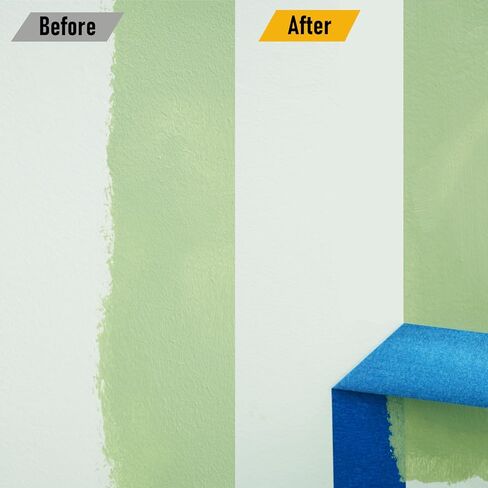 10 Rolls Painters tape 2 inch Wide, General Purpose Blue Painters Tape, 2 Inches X 60 Yards Blue Masking Tape for Indoor and Outdoor Use, Protects Surfaces and Removes Easily, 600 Yards in Total in Kuwait