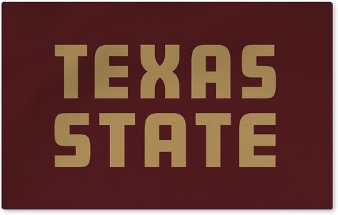 Northwest Texas State Bobcats NCAA Logo Washable Rug 20x32 inches in Saudi Arabia