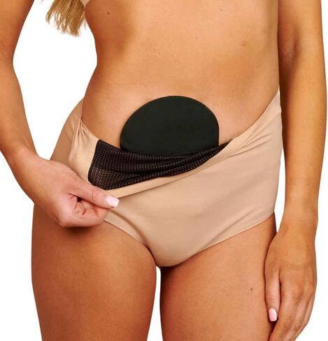 ملابس داخلية للنساء من SIIL Ostomy، أغطية حقيبة الفغرة مع جيب الفغرة، مضادة للتسرب، فائقة الامتصاص، لفغرة القولون والفغر اللفائفي in Kuwait