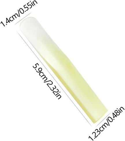 Soprano Saxophone Reeds Synthetic Resin 1.5 Strength with Plastic Cover 3PCS Tenor Saxophone Resin Reeds Soprano Alto in Saudi Arabia