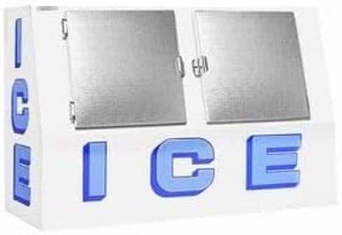 Outdoor Ice Merchandiser, 40 cu. ft., Auto Defrost, 2 Solid Swing Doors, 115V, 1/4 hp in Saudi Arabia