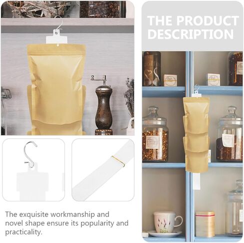 Didiseaon 8pcs 50cm Folding Hanging Display Strips with S Hooks for Retail Merchandising, Plastic Merchandise Hanging Strips for Snack and Product Display in Stores in Saudi Arabia