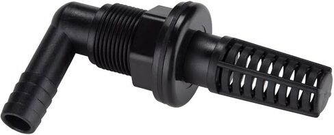 Aquatics Bulkhead Fitting Kit Fit Sch40 PVC Bulkhead fish Tank(1-Inch or 1/2 - Inch) (1 - Inch) in Saudi Arabia