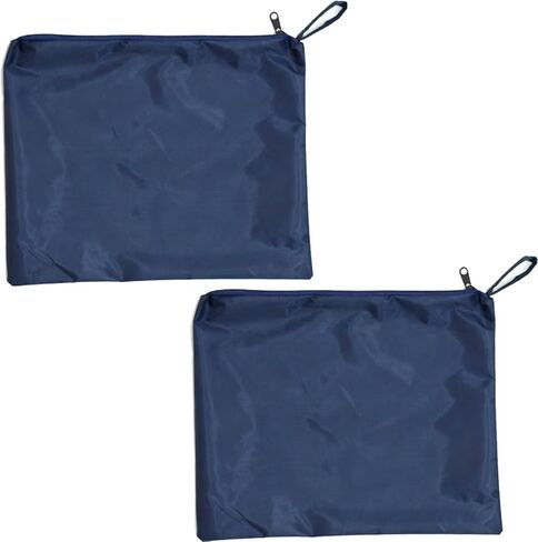 2 Pack Rain Poncho Bag with Zipper Hooded Rain Coat Bags Organizer Waterproof Raincoat Carrying Case Storage Sack for Rain Ponchos Travel Rain Jacket Bike Rain Capes Cycling Rain Suit Gear in Saudi Arabia