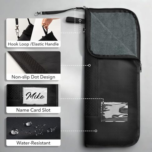 حقيبة مبللة، بساط تغيير 2 في 1 وحقيبة رطبة وجافة مع ظهر مانع للانزلاق، سحاب مقاوم للماء وبطانة منشفة، تخزين قابل للطي مانع للتسرب لملابس السباحة أو صالة الألعاب الرياضية أو الشاطئ أو السفر أو حفاضات الأطفال in Kuwait