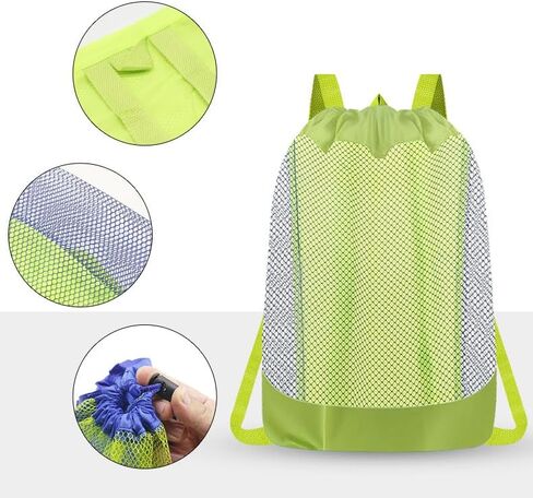 Beach Bags Waterproof Sandproof - Pool Bag 3Pack ，Large Vacation Essentials for Toys Pool Bag Beach Accessories in Saudi Arabia