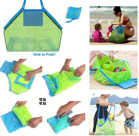 Beach Bags Waterproof Sandproof - Pool Bag 3Pack ，Large Vacation Essentials for Toys Pool Bag Beach Accessories in Saudi Arabia