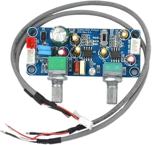 لوحة مضخم صوت بمرشح تمرير منخفض، لوحة مضخم صوت Preamp، طاقة واحدة تيار مستمر 9-32 فولت، مضخم صوت مسبق مع تعديل حجم الجهير in Kuwait