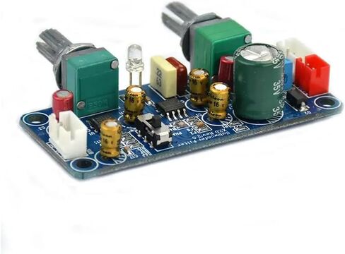 لوحة مضخم صوت بمرشح تمرير منخفض، لوحة مضخم صوت Preamp، طاقة واحدة تيار مستمر 9-32 فولت، مضخم صوت مسبق مع تعديل حجم الجهير in Kuwait