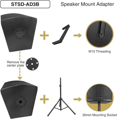Sound Town CARME Series 12" 700W 2-Way Professional PA DJ Speaker, Black with Titanium Driver, Birch Plywood for Installation, Live Sound, Karaoke, Bar, Church (CARME-112BG3) in Saudi Arabia