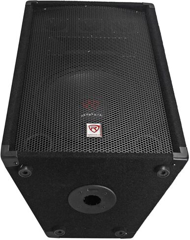 Rockville RSG12.4 Bundle: (2) 12" 3-Way 500-Watt RMS / 1000-Watt Peak 4-Ohm DJ Passive Speakers, Pair RVSS2-TSNL4 Tripod Stands + Cables + Bag in Saudi Arabia