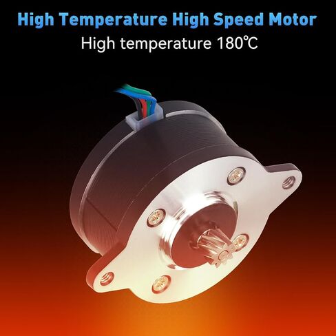 for P1 Series 3D Printer Extruder Motor 36 Circular Stepper Motor 9 Tooth Helical Gear for X1C/P1P/P1S 3D Printer in Saudi Arabia