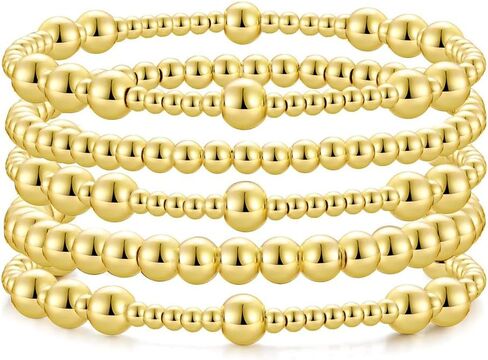 Rhinestone Stretch Bracelets Set Dainty Cubic Zirconia Classic Stretch Tennis Bracelet for Women Silver Chic Bracelets Trendy Jewelry Gift for Women in Kuwait