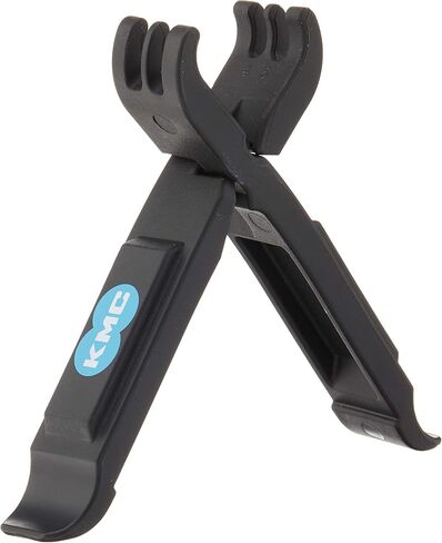 KMC Missing Link Lever | Dual-Purpose Tire Levers & MissingLink Opener | Works with 8-12 Speed Chains | Durable ABS Material in Saudi Arabia
