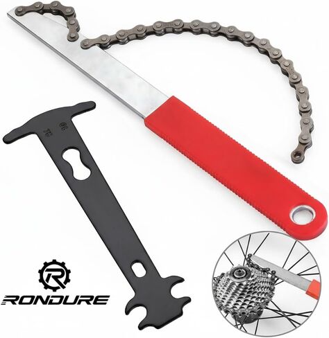 مجموعة أدوات إزالة شريط السوط - مجموعة أدوات دراجة السوط مع مفتاح الربط ومزيل القفل المتوافق in Kuwait