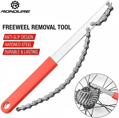 مجموعة أدوات إزالة شريط السوط - مجموعة أدوات دراجة السوط مع مفتاح الربط ومزيل القفل المتوافق in Kuwait