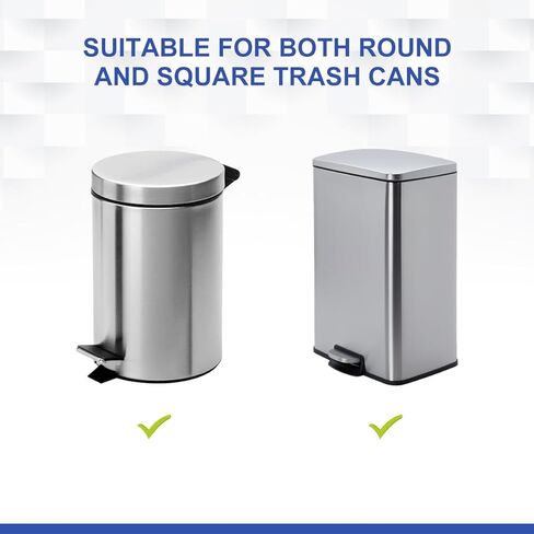 واقي جدار سلة المهملات من LANMU ويتوقف عن التحرك للخلف، 4 قطع من مصد سلة المهملات السيليكون، صندوق قمامة فاصل للحائط لسلال النفايات المستديرة والمربعة، بدون حفر للمطبخ وأرضية المكتب وواقي للحائط، أسود in Kuwait