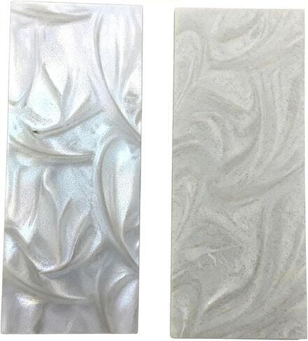 2-Piece Resin Knife Handle Material - Pearlescent Texture Blank(Brown) in Saudi Arabia