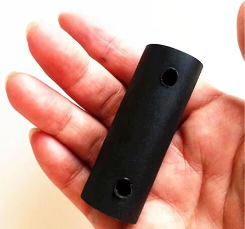 Black Universals Spare Tendon Joint Standard Rubber Mast Foot Tendon Joint Indsurfing Mast Foot Base Accessories in Saudi Arabia