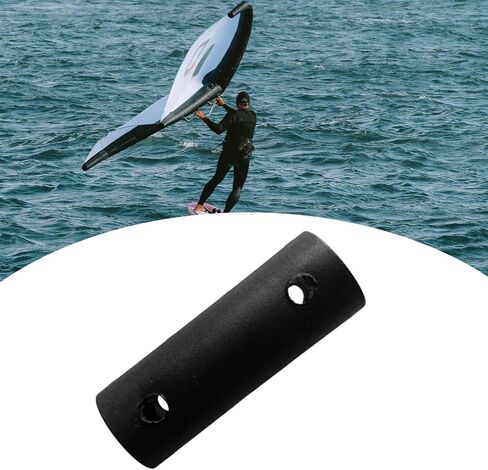 Black Universals Spare Tendon Joint Standard Rubber Mast Foot Tendon Joint Indsurfing Mast Foot Base Accessories in Saudi Arabia