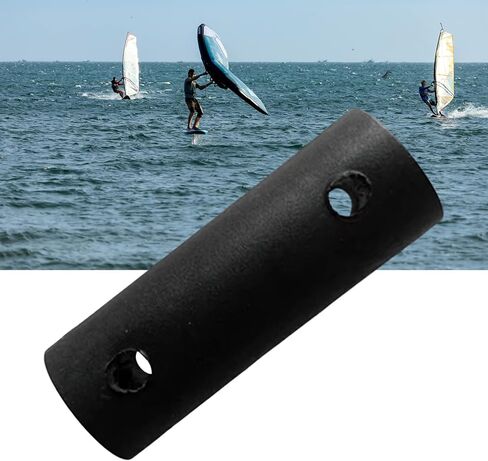 Black Universals Spare Tendon Joint Standard Rubber Mast Foot Tendon Joint Indsurfing Mast Foot Base Accessories in Saudi Arabia