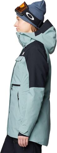 Mountain Hardwear, Powder Maven Parka - Women's, Blue Sage/Black, M in Saudi Arabia