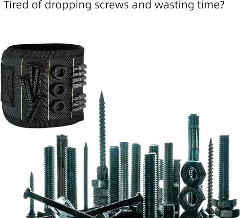 حامل لقم المثقاب، حامل لقمة الحفر للسائق المؤثر، سوار معصم مغناطيسي، منظم لقمة المثقاب، لاصق قوي يعلق على مفكات الصدمات in Kuwait