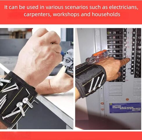 حامل لقم المثقاب، حامل لقمة الحفر للسائق المؤثر، سوار معصم مغناطيسي، منظم لقمة المثقاب، لاصق قوي يعلق على مفكات الصدمات in Kuwait