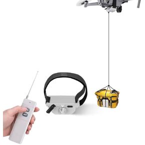 Universal Drone Airdrop System - payload airdrop release device with hook, airdrop device, bait dropping device, drone accessories Compatible with Mavic Mini 4 Pro、Mini 3、Mini 2、Air 2、Air 2S、Air 3、Mavic 3、Mavic2、Spark Series of drone baits/gift dispensers in Kuwait