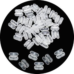 30 قطعة من موصلات سلسلة الظل الدوارة من الصنوبر والكتان، مشابك سلك كروية عمودية رومانية عمياء، موصل بديل بلاستيكي لستائر النوافذ (شفاف) in Kuwait