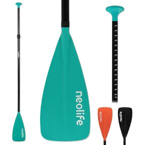 مجداف لوح التجديف SUP للأطفال والشباب والصغار مع عمود من الألومنيوم وشفرة PP محسنة، مجداف لوح مجداف قابل للتعديل، 55-66 بوصة (140-170 سم) in Kuwait