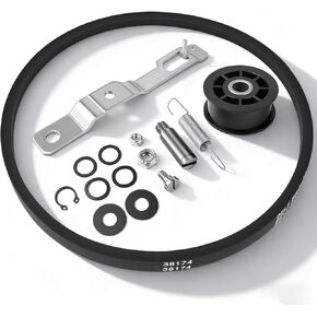 Washer Idler Pulley Kit Lever and 27" Belt Tensioner Kit Compatible With Alliance Laundry Systems Speed Queen SWNYC2HP115TW02 AWN412SP111TW01 Replace#: 959P3 38174 38225p UNMC959P3 202032 in Kuwait