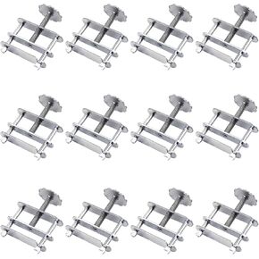 12 قطعة سدادة مياه أنبوبية، مشابك أنابيب فولاذية تلسكوبية للتحكم في التدفق، مشبك أنابيب، مشبك لولبي قابل للتعديل، زنبركات مختبرية، مشبك أنابيب، ضاغط زنبركي لتدوير المشبك اللولبي in Kuwait