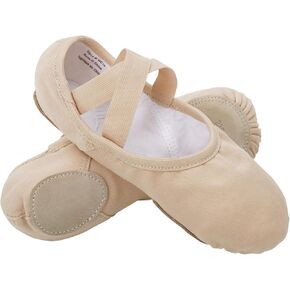 Dayrose Ballet Shoes for Girls, Highly Stretchy Split Sole Girls Ballet Slippers for Dance, Gymnastics in Kuwait