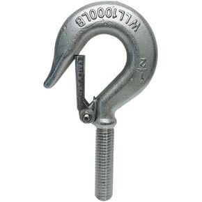 Marine 1/2" Threaded Shank Hook Drop Forged Hook 1,000 Lb WLL Stainless Steel in Kuwait