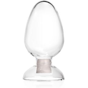 1 Pack 500ml Thickened Glass Seed Bottle Cone-shaped Seed Display Bottle with Rubber Stopper (1) in Kuwait