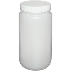 Nalgene 2120-0005 Wide-Mouth Bottle, HDPE, Large, 2L in Kuwait