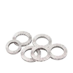 Double Layer self-Locking washers M3 M4 M5 M6-M33 M39 M42 Double Deck Self-Locking Washers 304 Stainless Steel Gasket(316 Stainless Steel,M33(1Pcs)) in Kuwait